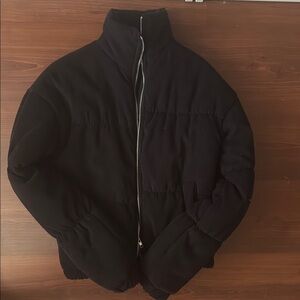 Pretty Little Thing Black Puffer Jacket